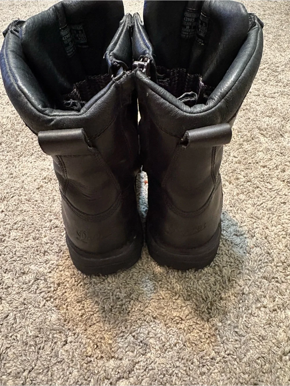 Danner Striker II Side Zip All Leather GTX Black boots men’s 10 D 42985 Tactical
